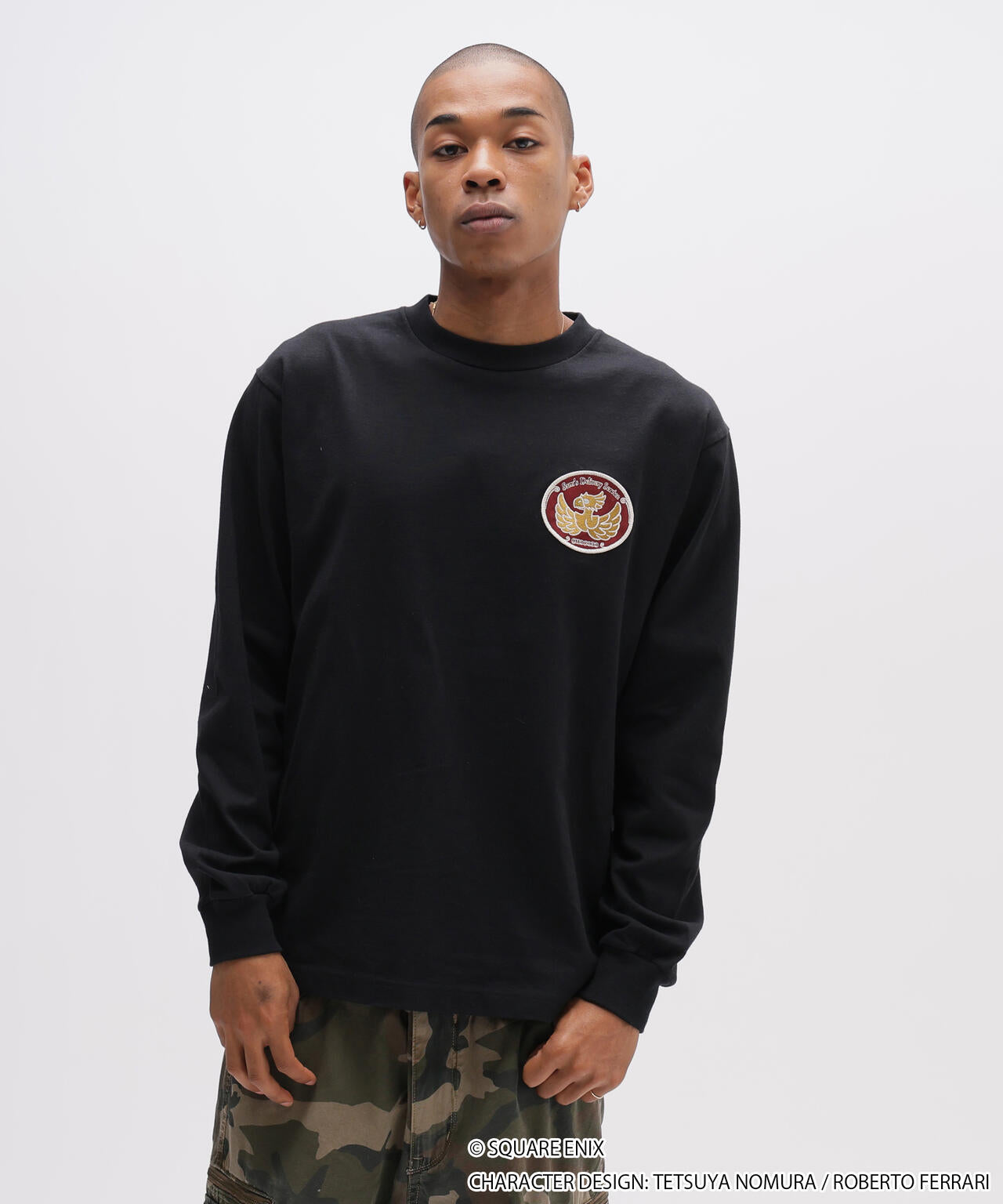 AVIREX × FINAL FANTASY VII REMAKE》L/S T-SHIRT ”SAM'S