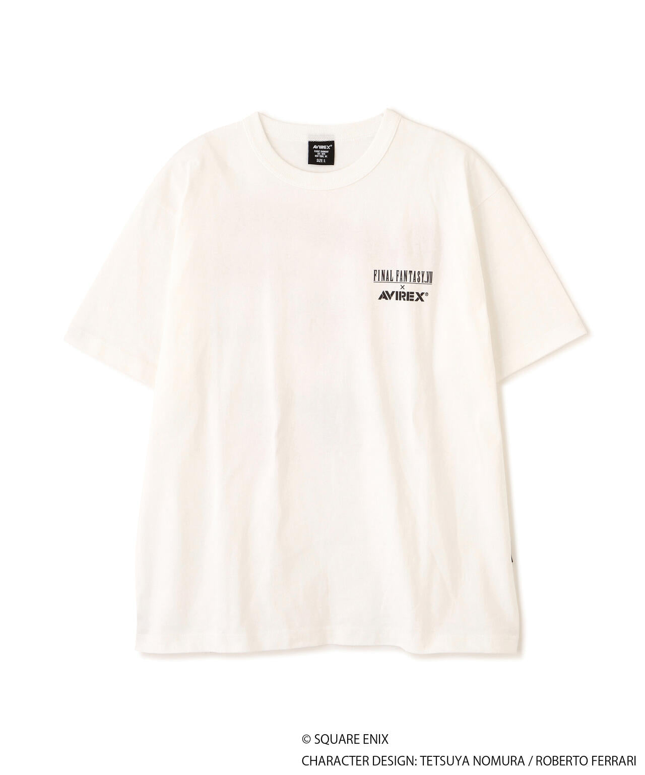 AVIREX × FINAL FANTASY VII REMAKE》PINUP T-SHIRT ”TIFA & AERITH