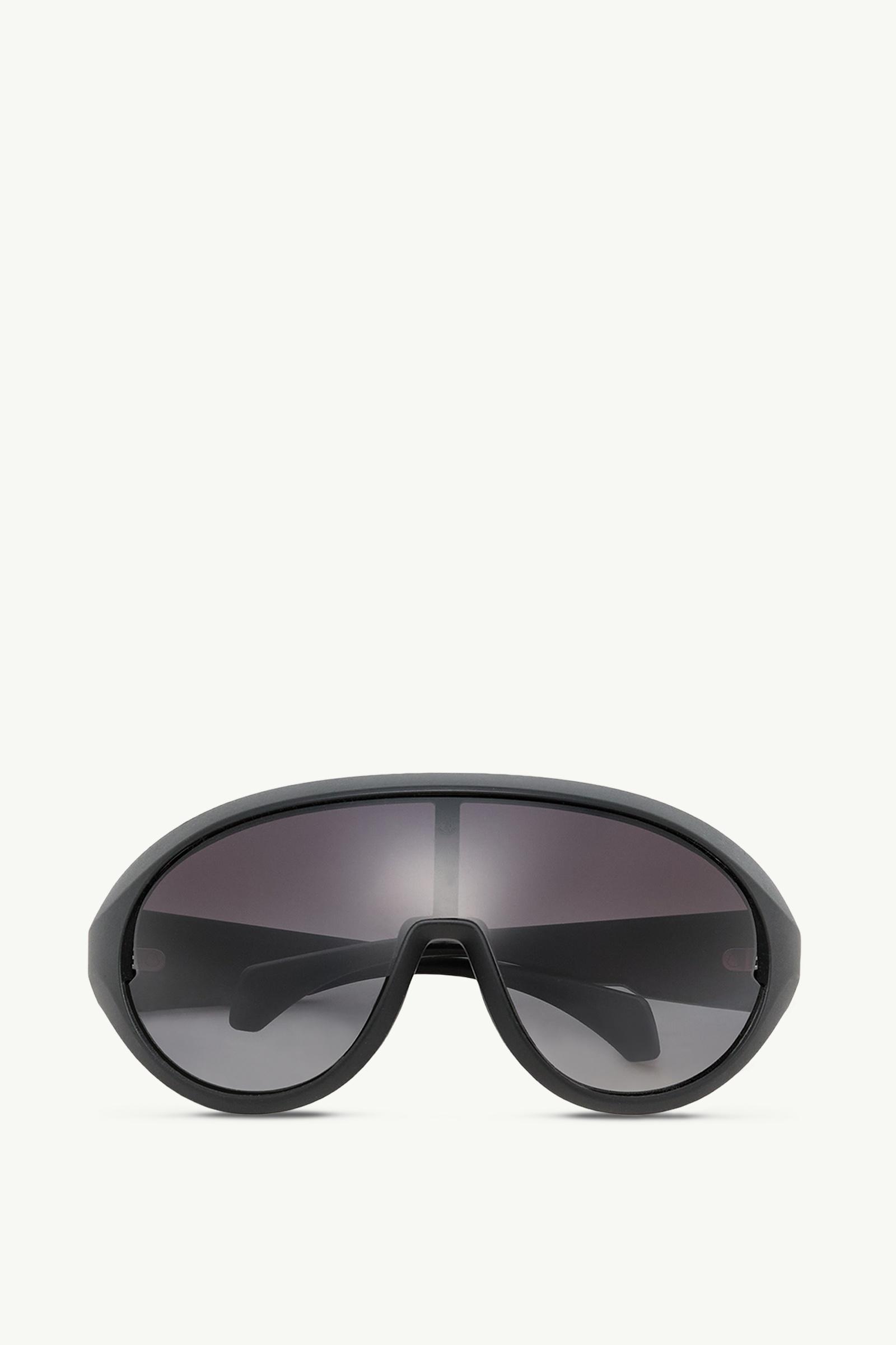 マッブラック Moncler + Rick Owens Contrast サングラス : サングラス