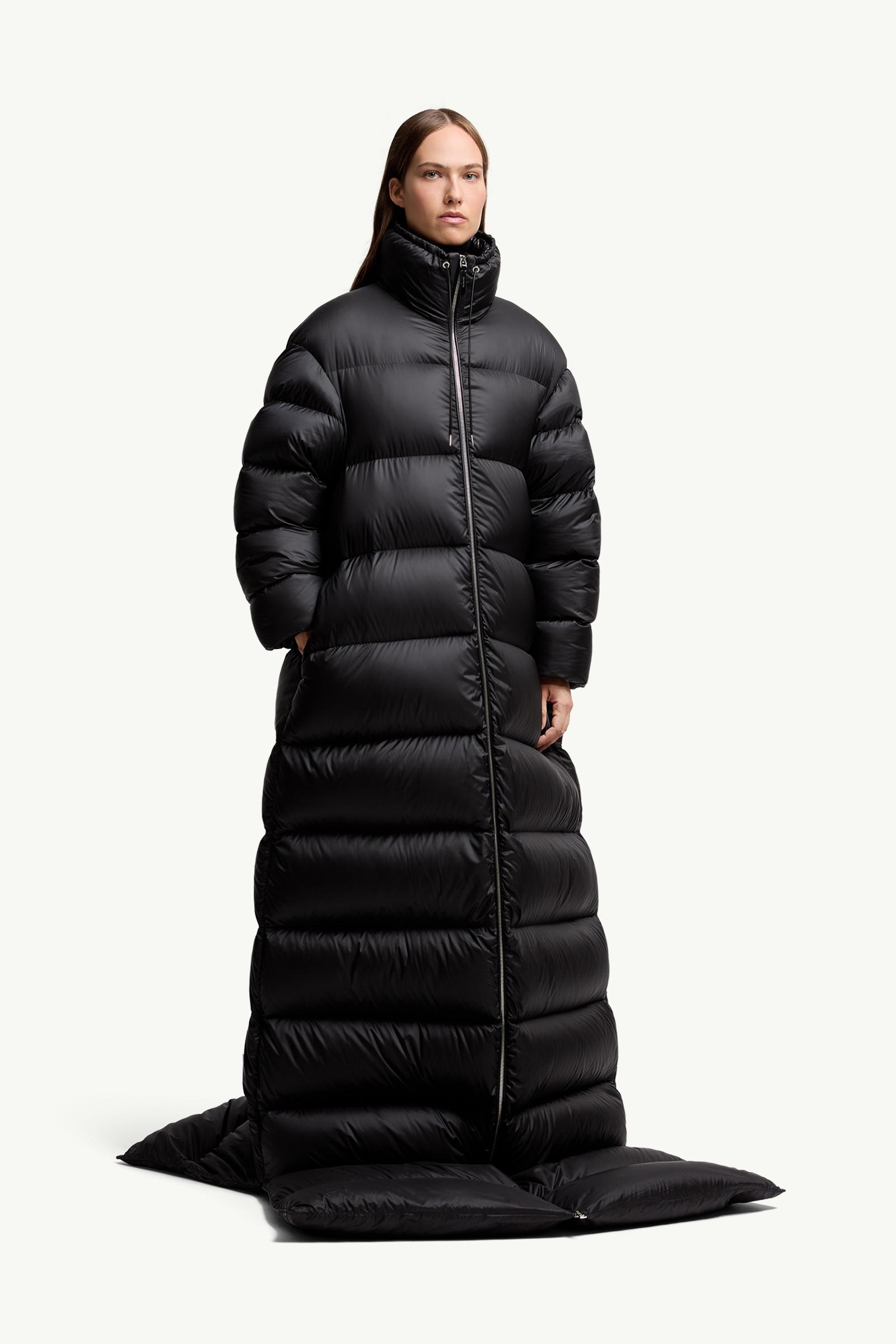 ブラック Moncler x EE72 by Edward Enninful Nametheun ロングダウン