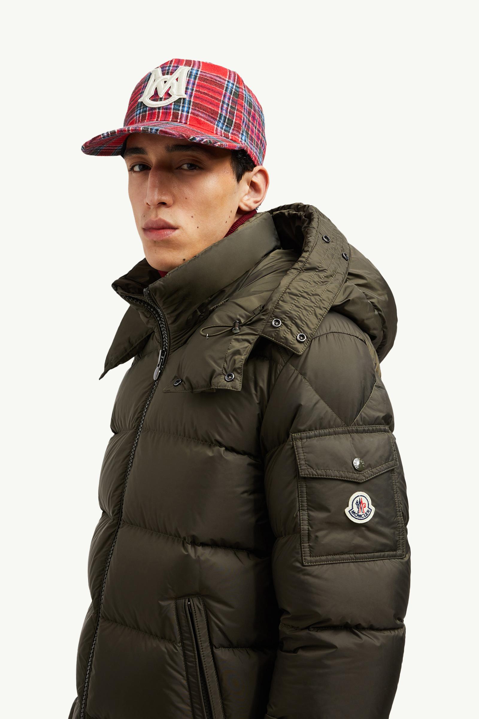 Olive Green Mayaf Hooded Short Down Jacket - Short Down Jackets
