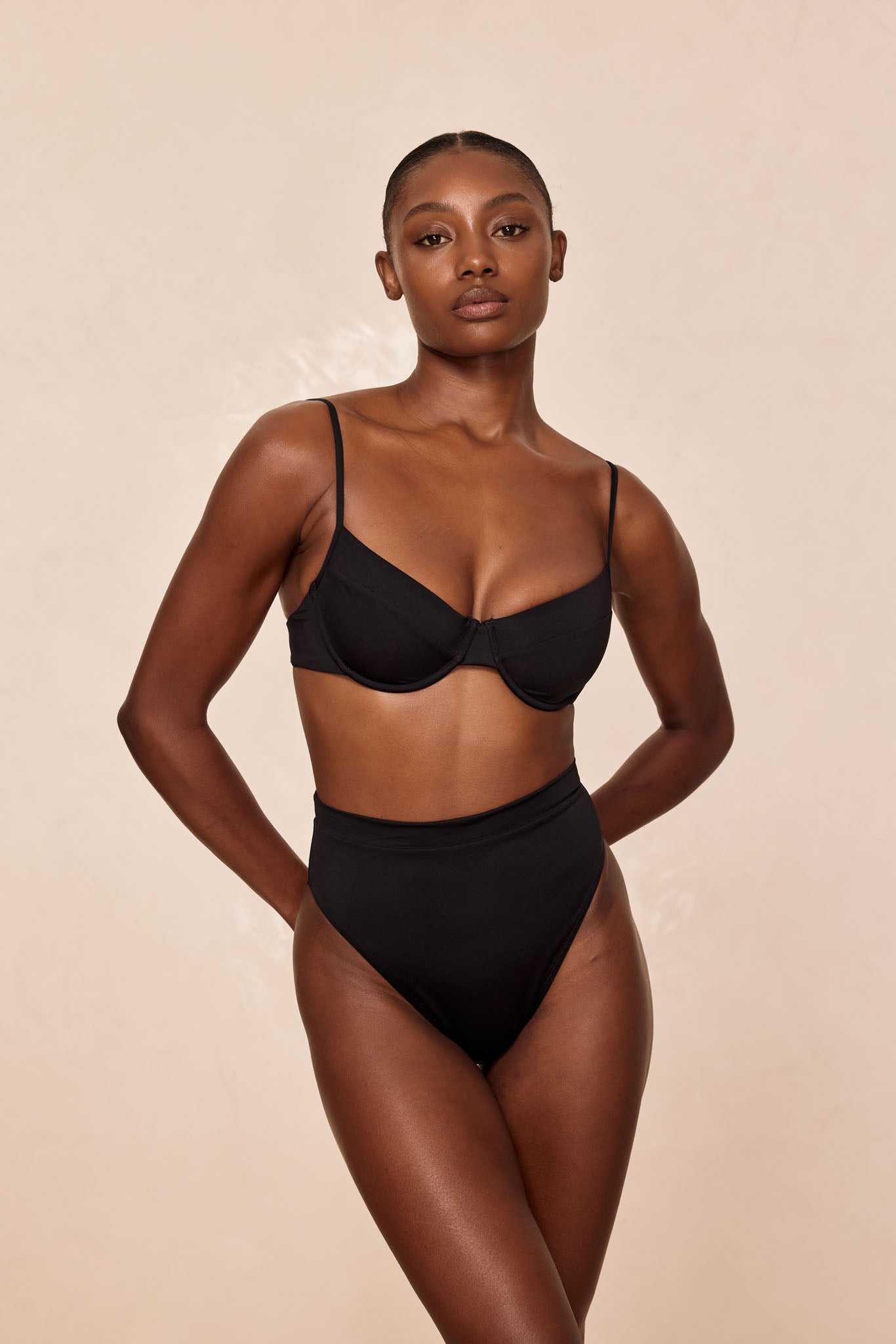 Maui Top - Black – Monday Swimwear