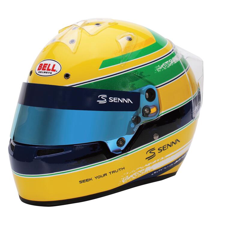 AYRTON SENNA BELL RACING ヘルメット KC7 CMR KARTING HELMET レプリカ
