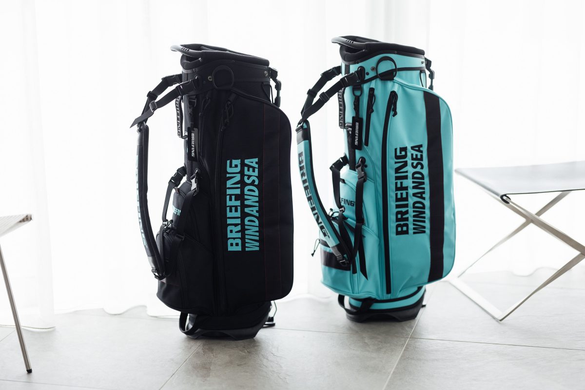BRIEFING GOLF × wind and sea キャディバッグ