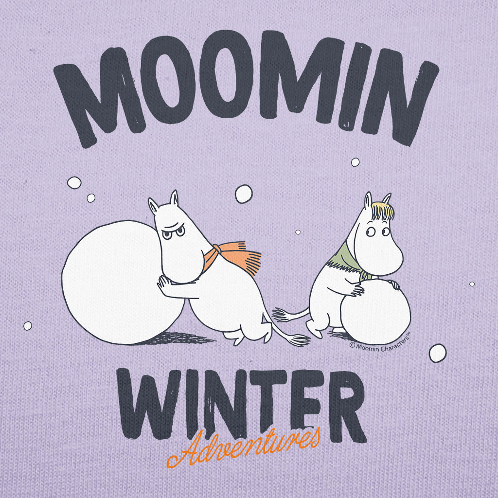 Moomin Winter Adventures Moomintroll & Snorkmaiden Adult Hoodie