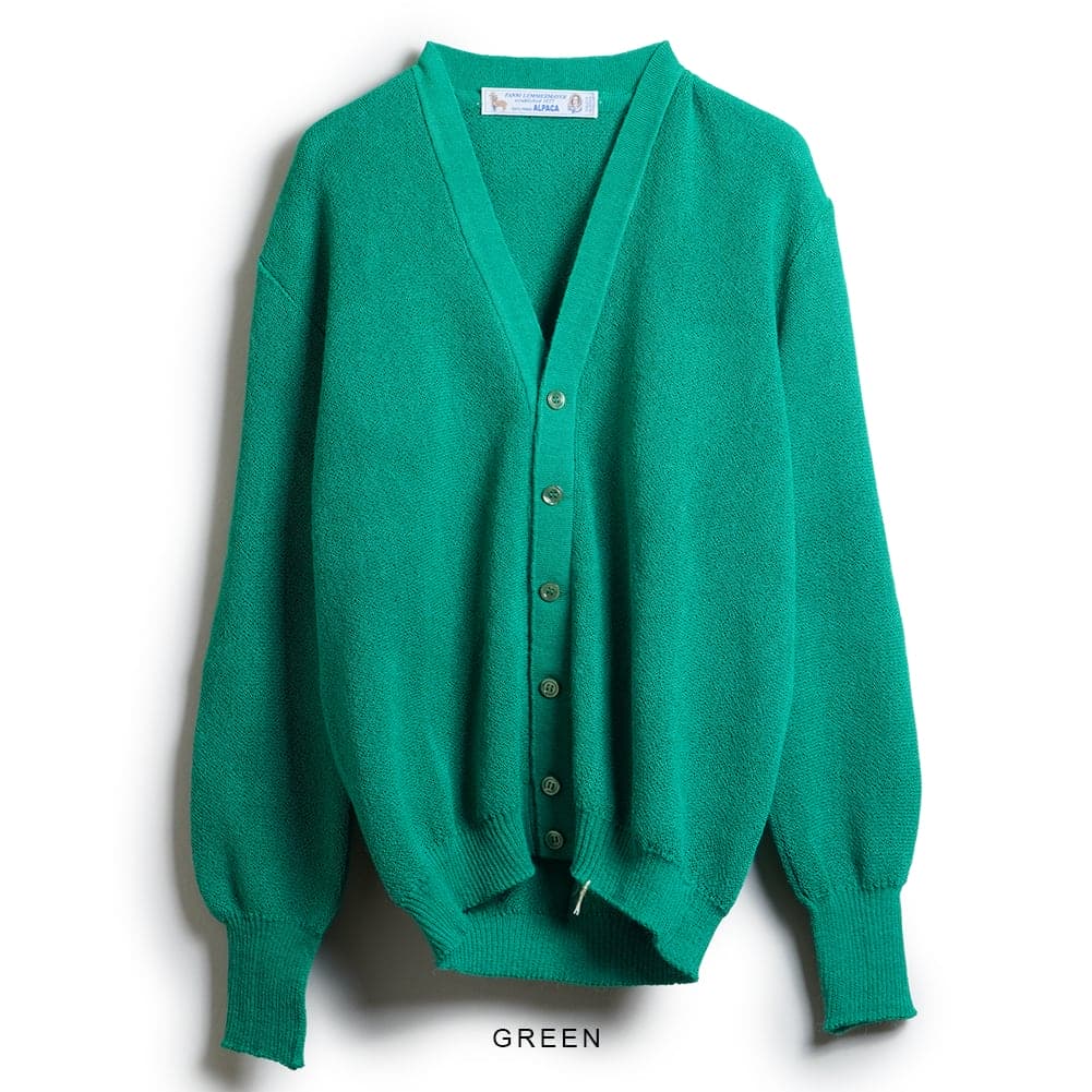 FANNI LEMMERMAYER/ V NECK CARDIGAN |アルパカVネックカーディガン