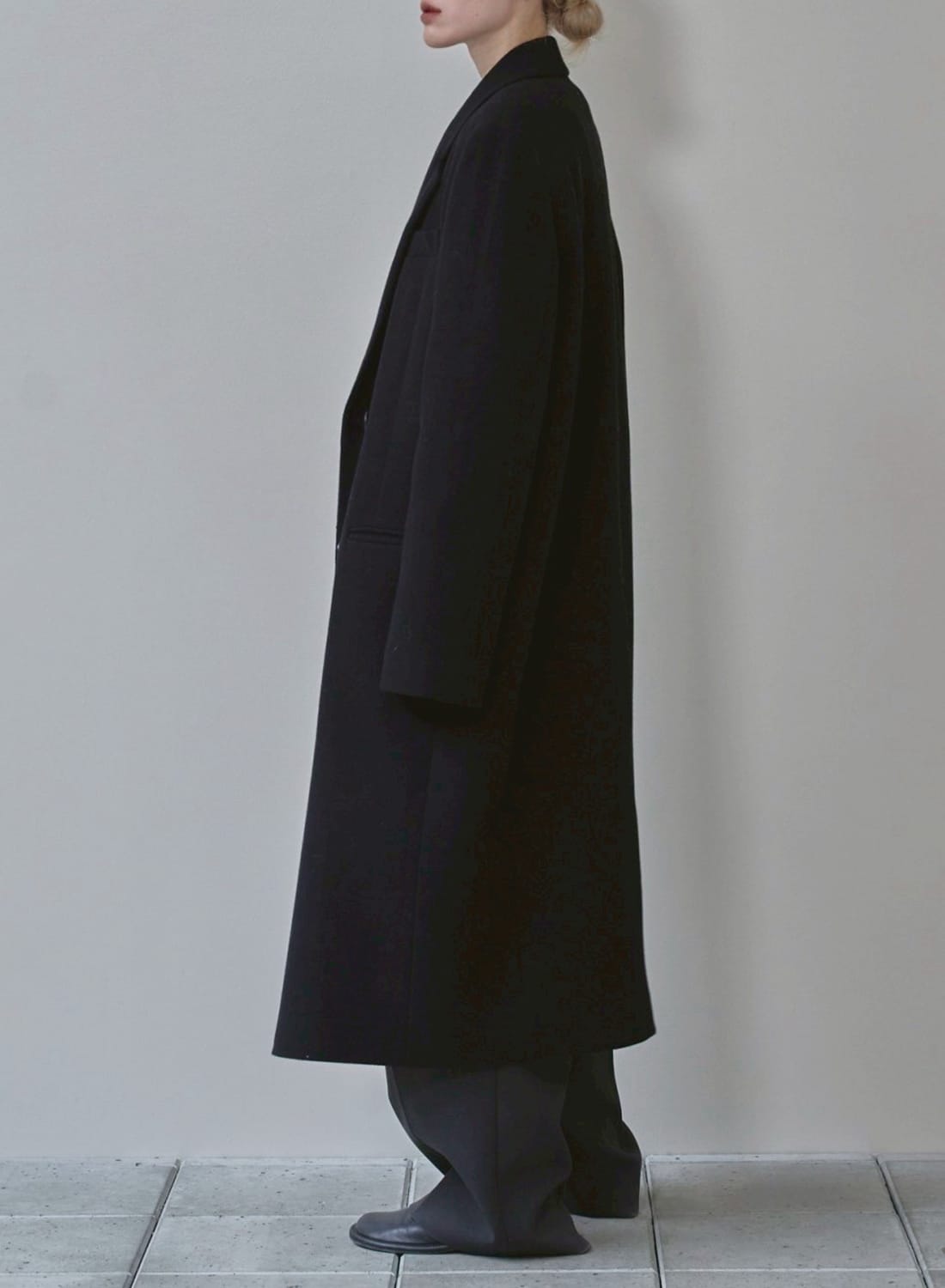 WOOL 100% CHESTER COAT|ウール チェスター コートウール チェスター