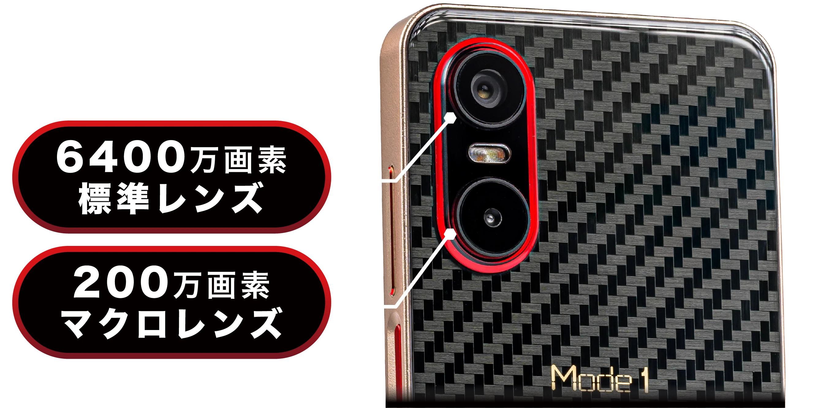 スマートフォン本体 Model 1 Pocket (MD-07P) Mode1 Pocket | 製品紹介