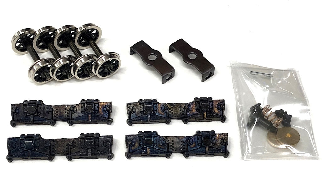 Adachi 鉄道模型 JNR D51 レール 台車台 各パーツまとめ 現状品 Adachi