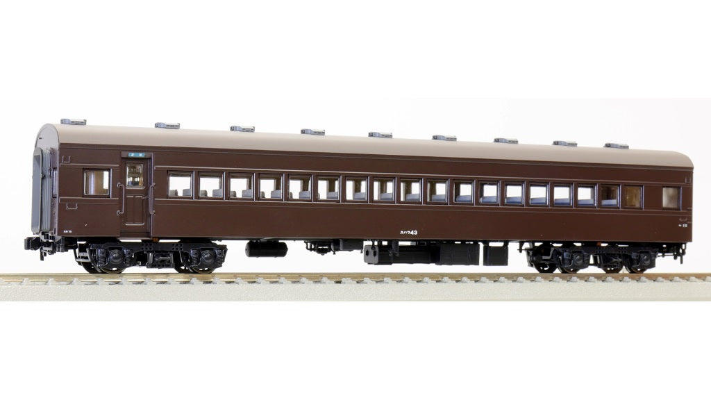 国鉄番号板スハフ43‐19堀字 国鉄番号板スハフ43‐19