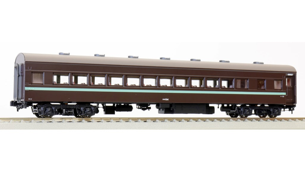 天賞堂 [57067] スロ54形 ぶどう色2号（淡緑6号帯） (1:80 16.5mm/HO
