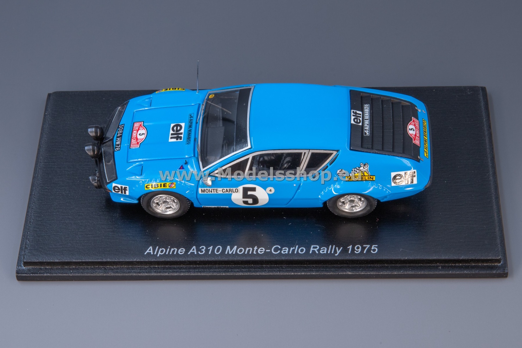 Spark S5493 Alpine A310 No.5 Monte Carlo Rally 1975, Jean-Luc