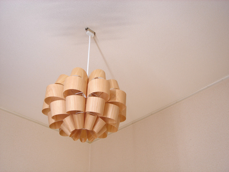 どん2-ウッド DON2-W P.P.Wood Lamp Shade 【照明作家 谷俊幸】