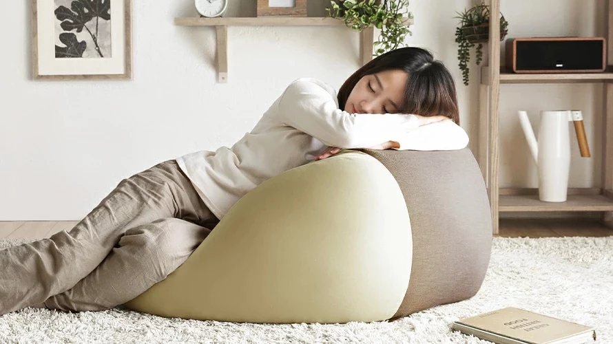 2WAYビーズクッション Lサイズ｜モダンデコ公式｜インテリア・家具の