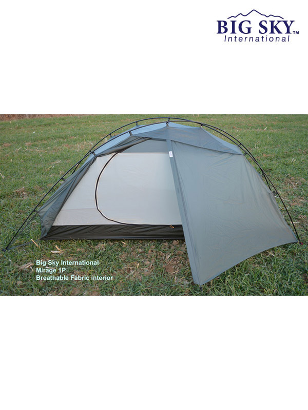 ミラージュ 1P テント ｜ ビッグスカイインターナショナル 入荷しま