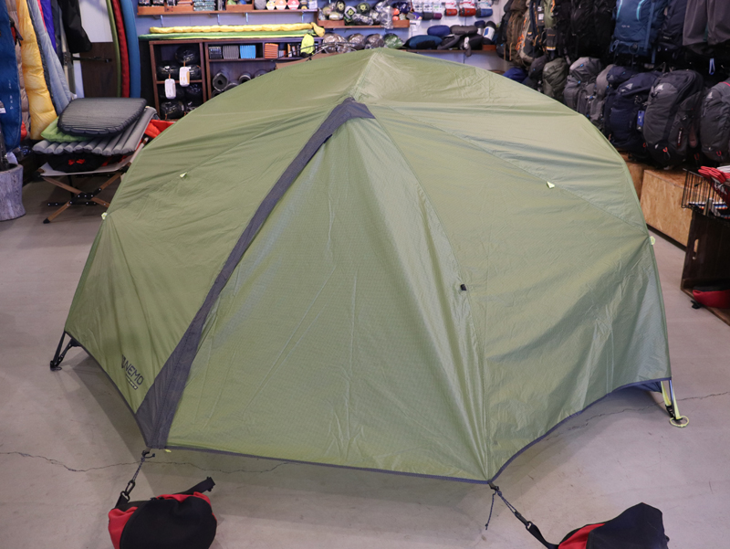 新開発素材を使ったNEMOのテント“ダガー オズモ 2P & 3P” – moderate