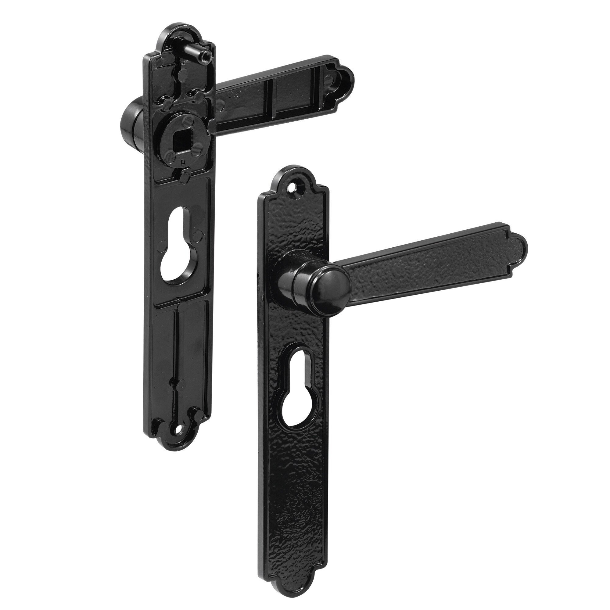 Prime-Line 4-in Black Zinc Screen/Storm Door Hardware Kit K 5092
