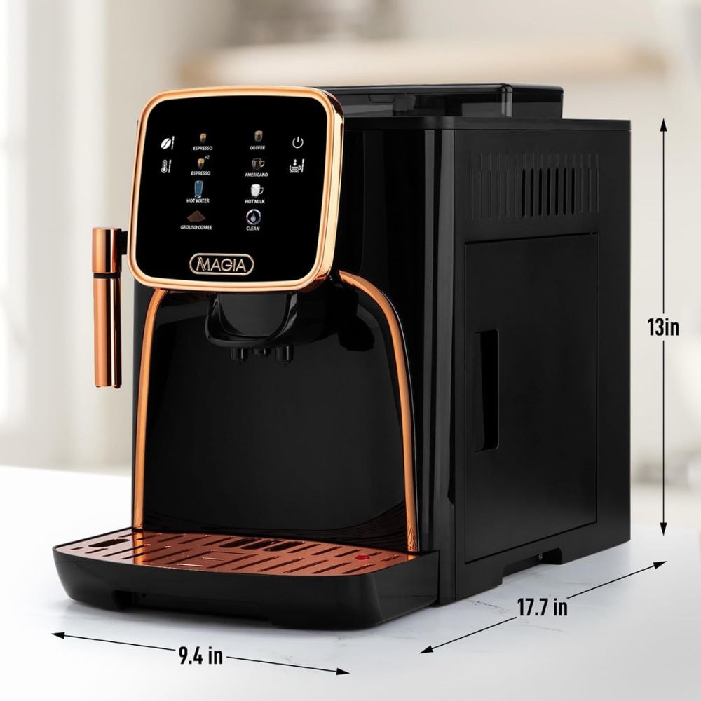 Zulay Kitchen Magia Clasica Espresso Machine 2 -Cup Residential
