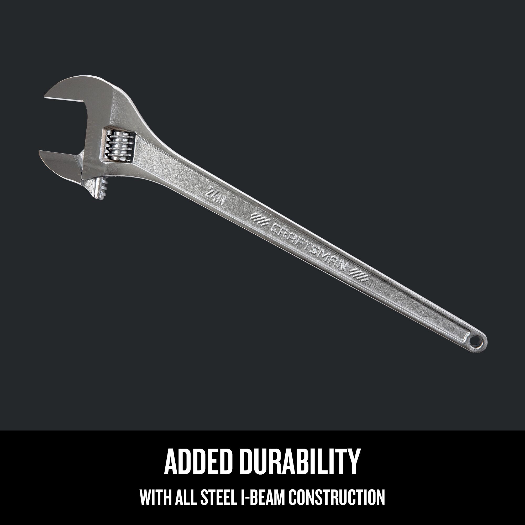 CRAFTSMAN 24-in Adjustable Wrench CMMT81627 at Lowes.com