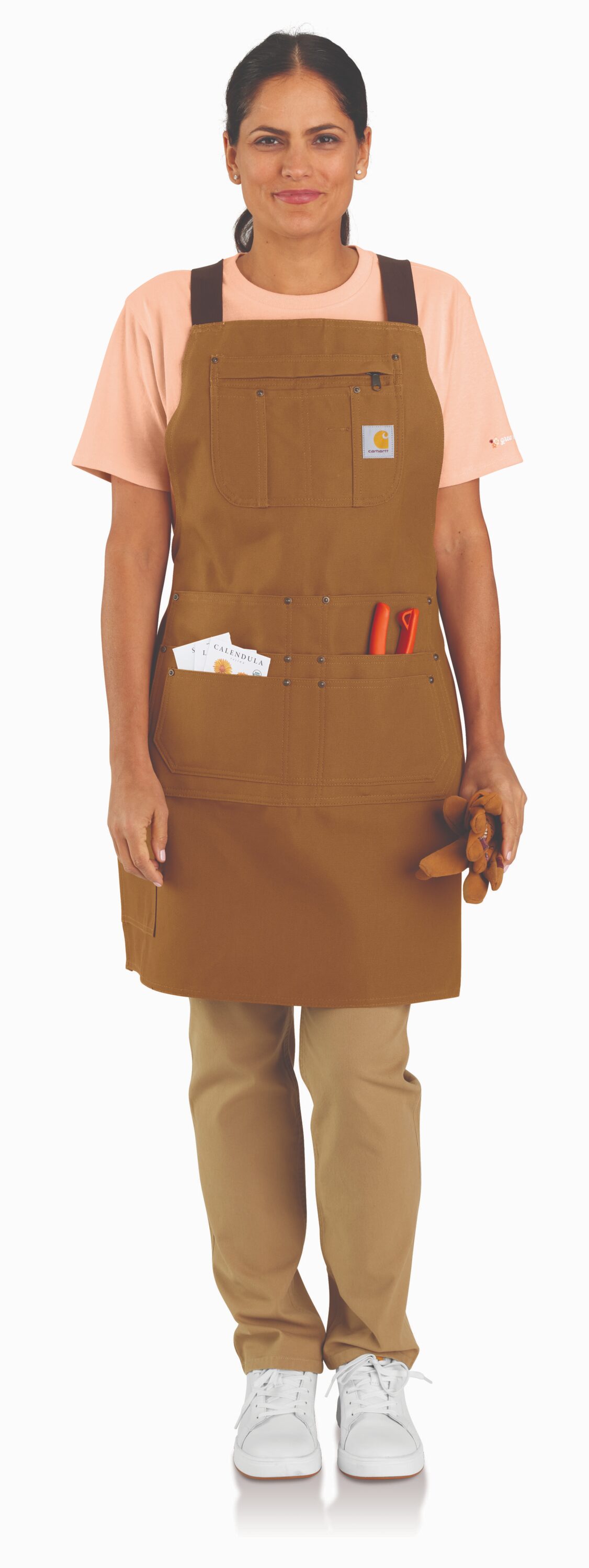 Carhartt Carhartt Brown Full Apron 106667-211OS at Lowes.com