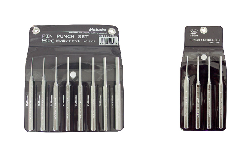 E-14 ピンポンチセット - 株式会社小山刃物製作所