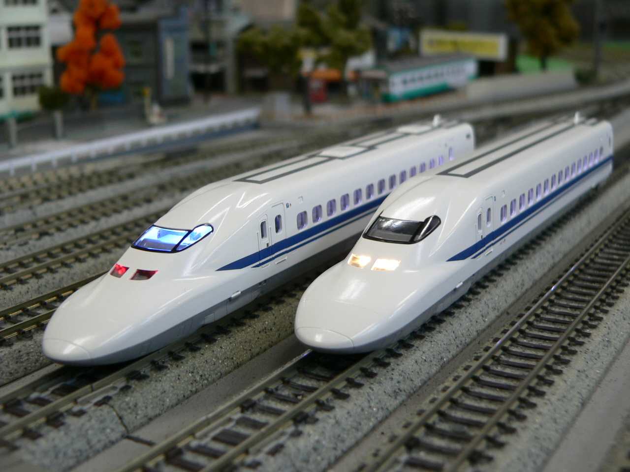 全車室内灯付き】N700A新幹線のぞみ16両編成（KATO）