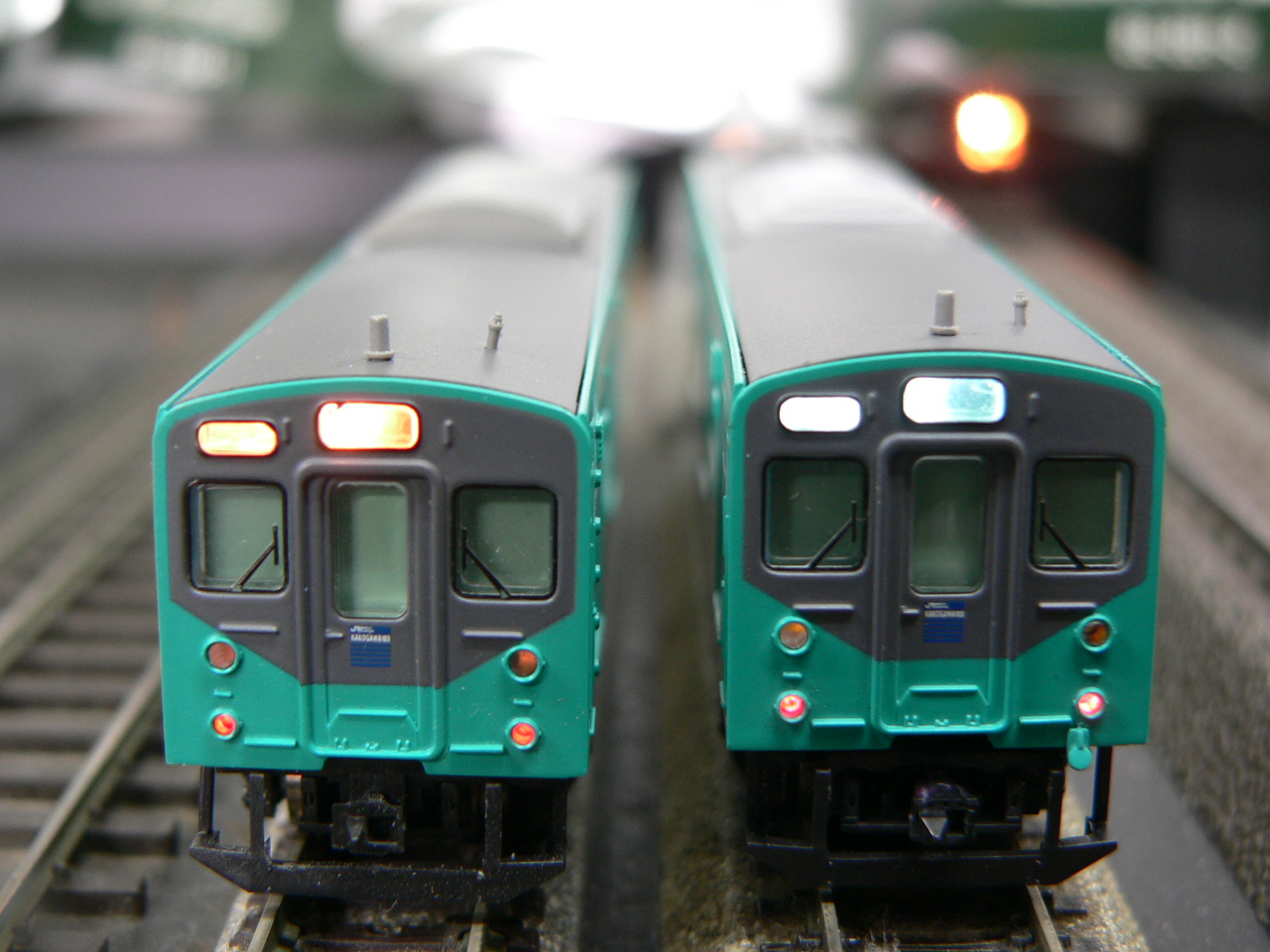 マイクロエースの103系加古川線のライトを白色LED化しました