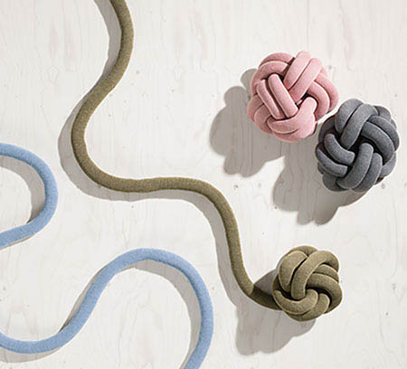 絡まったクッション – Design House Stockholm（デザインハウス