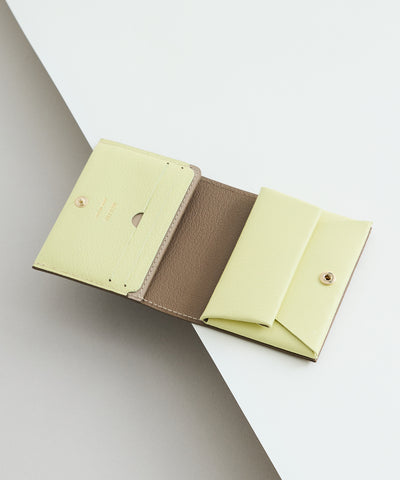 Bifold Compact Wallet - Topo × Yellow – MOLINI（モリニ