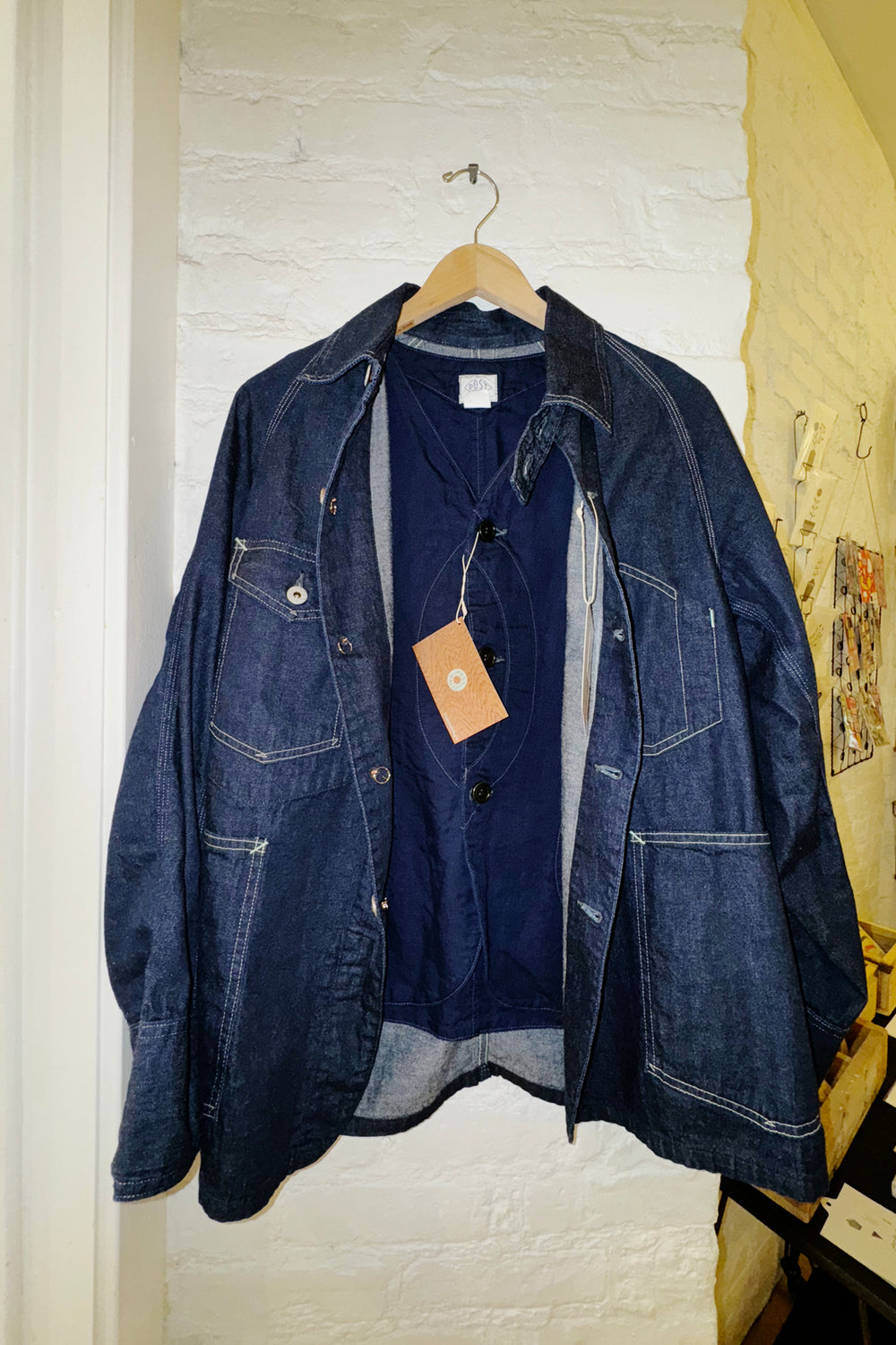 Engineer Jacket, 8 OZ Denim, Indigo Wash – Moth