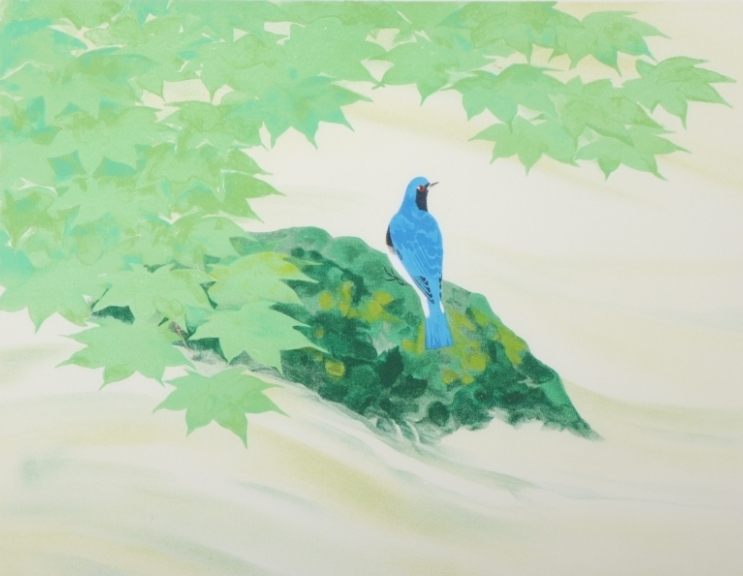 インテリアの絵画をリトグラフの版画で制作した野々内良樹のインテリア