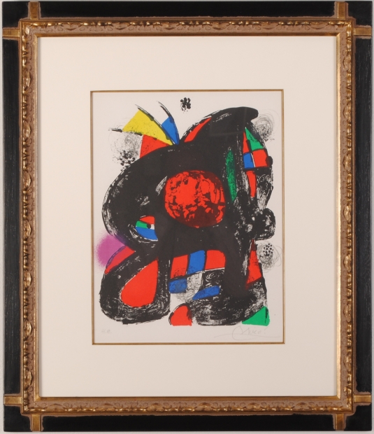 ジョアンミロ リトグラフ 大変貴重なリトグラフです。 ジョアンミロ