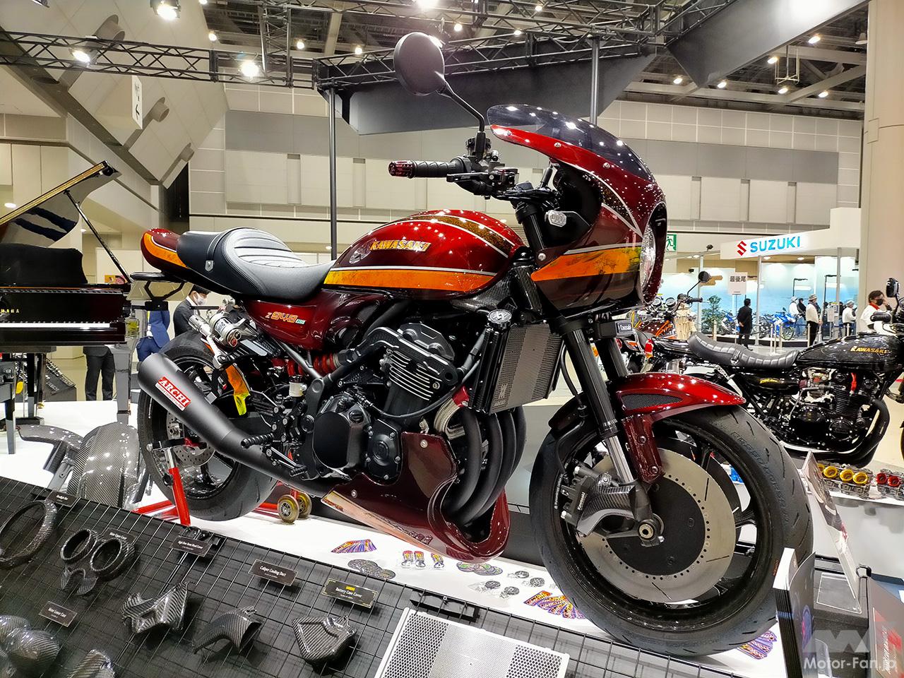 ARCHI（アーキ）が製作したカワサキZ900RSは本気仕様のZ1B風・赤玉虫
