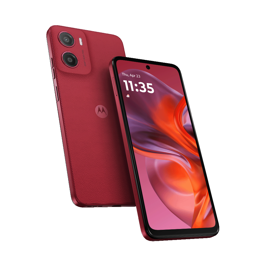High quality audio smartphone with high bass stereo | moto g05