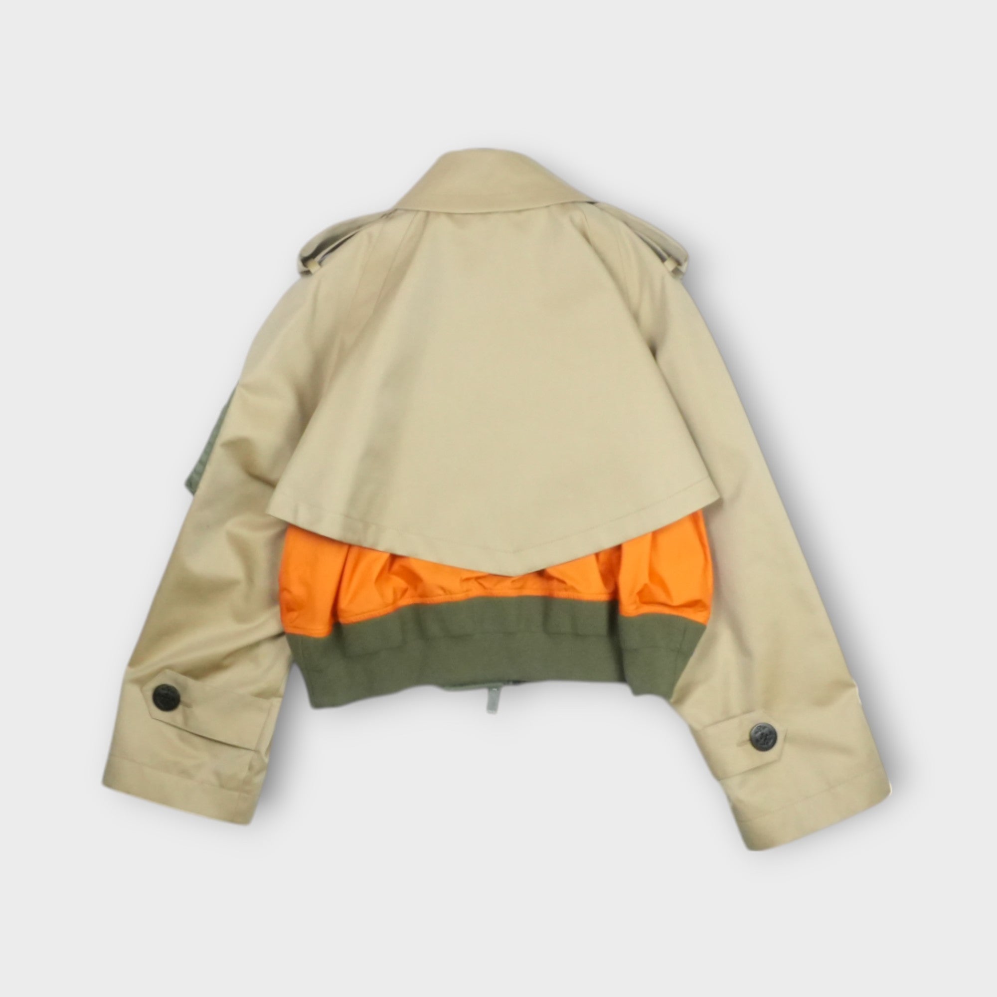 sacai Cotton Gabardine x Nylon Twill Blouson – mou by ACROPOLIS