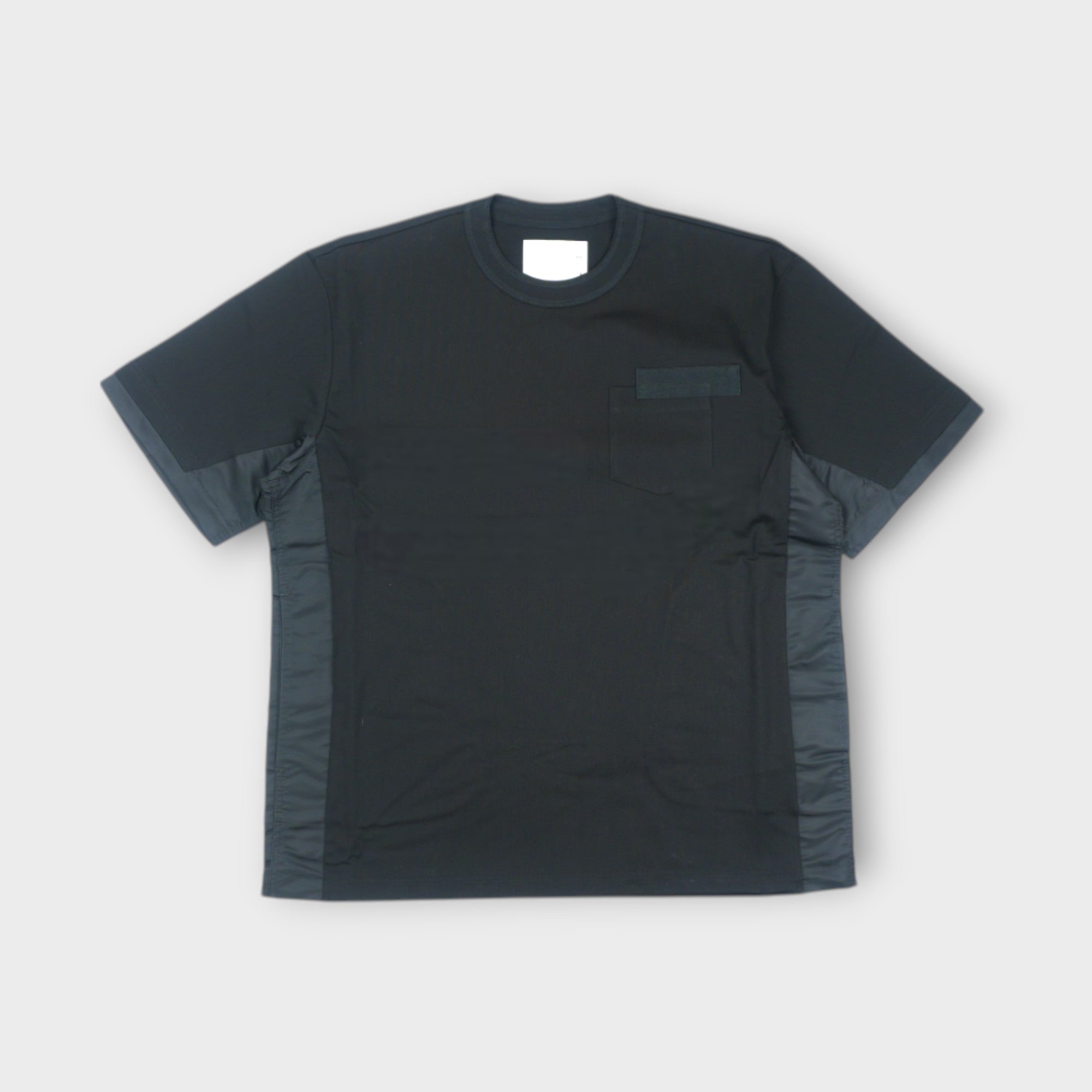 sacai Nylon Twill x Cotton Jersey T-Shirt – mou by ACROPOLIS