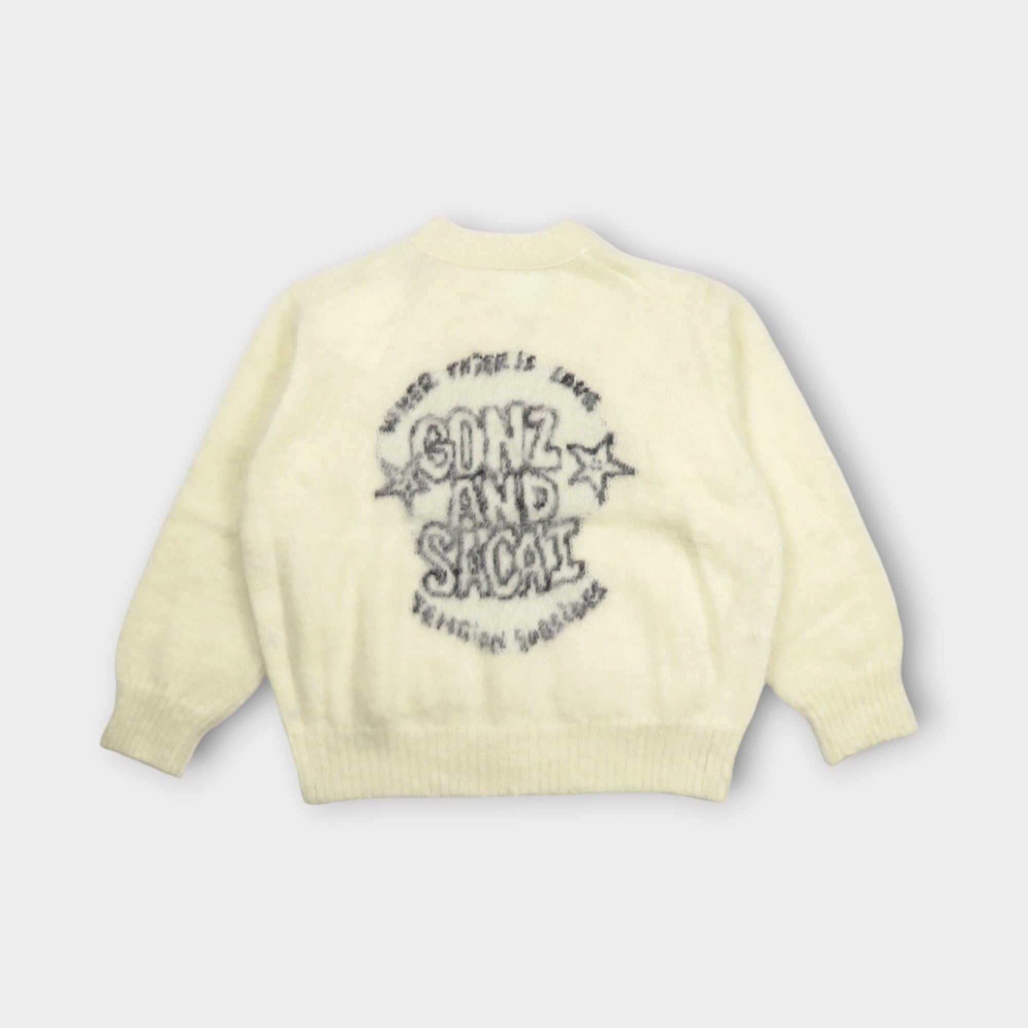 sacai sacai Gonz Mohair Knit Cardigan – mou by ACROPOLIS