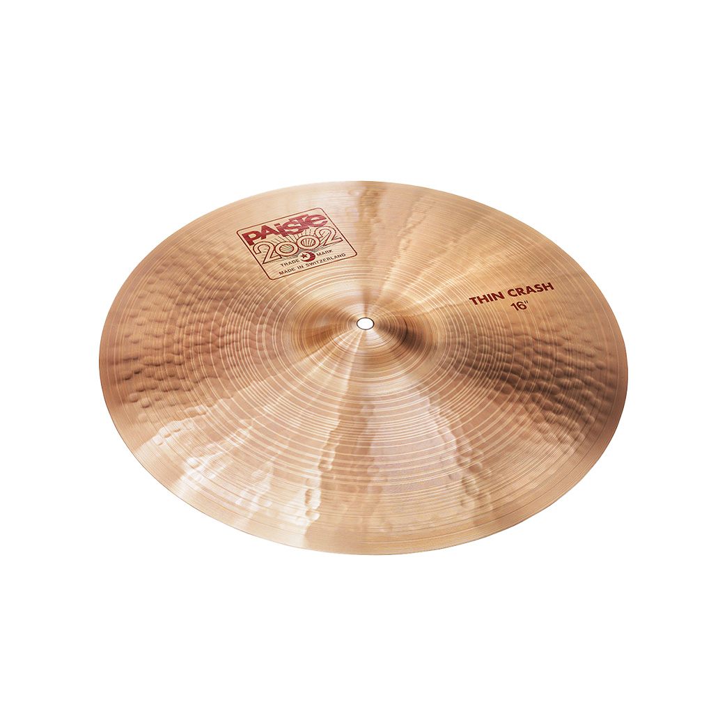 Paiste | 2002 Thin Crash | モリダイラ楽器