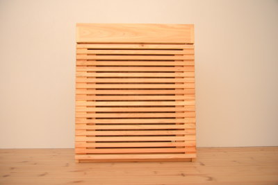 無垢オーダーアクアキャビネット/水槽台 Cube a Stump (lattice