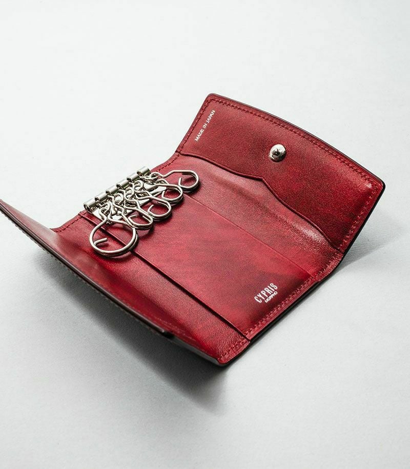 キーケース｜コードバン＆シラサギレザー |革製品CYPRIS（キプリス