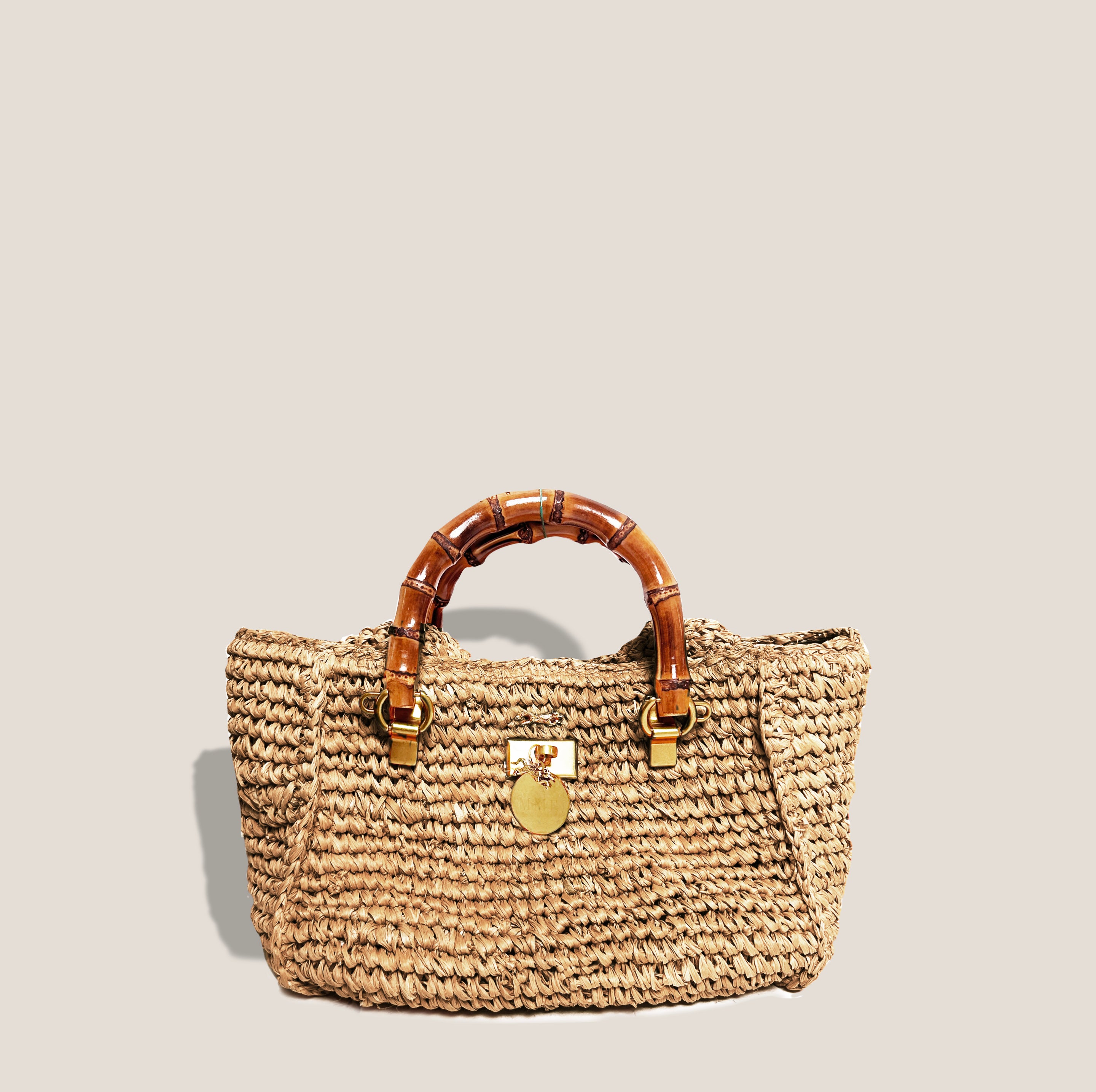 MME. ASTRUD PETITE TOTE - NATURAL – Mme.MINK