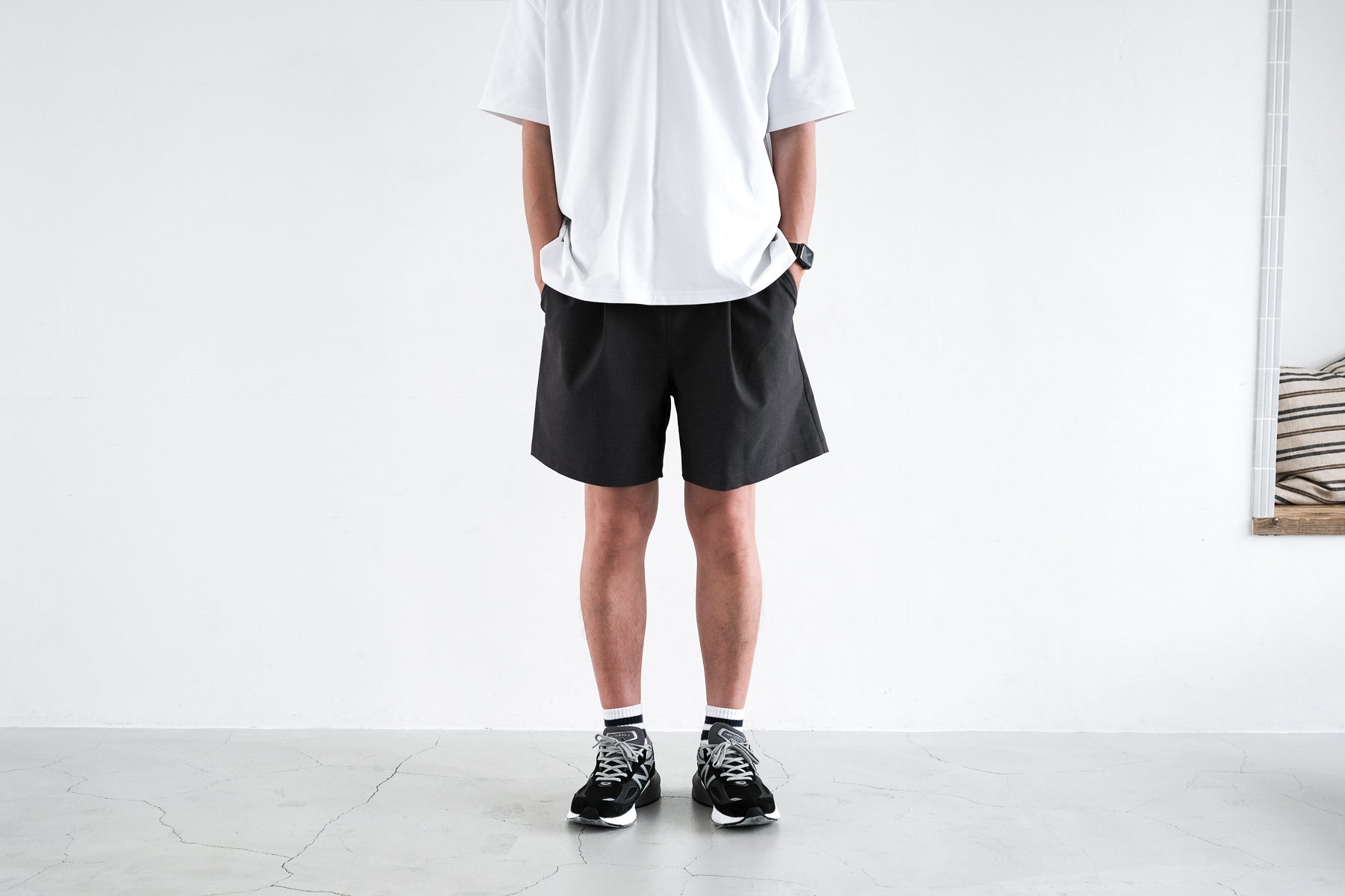 Minimalist Easy Shorts (Relax) / Gray