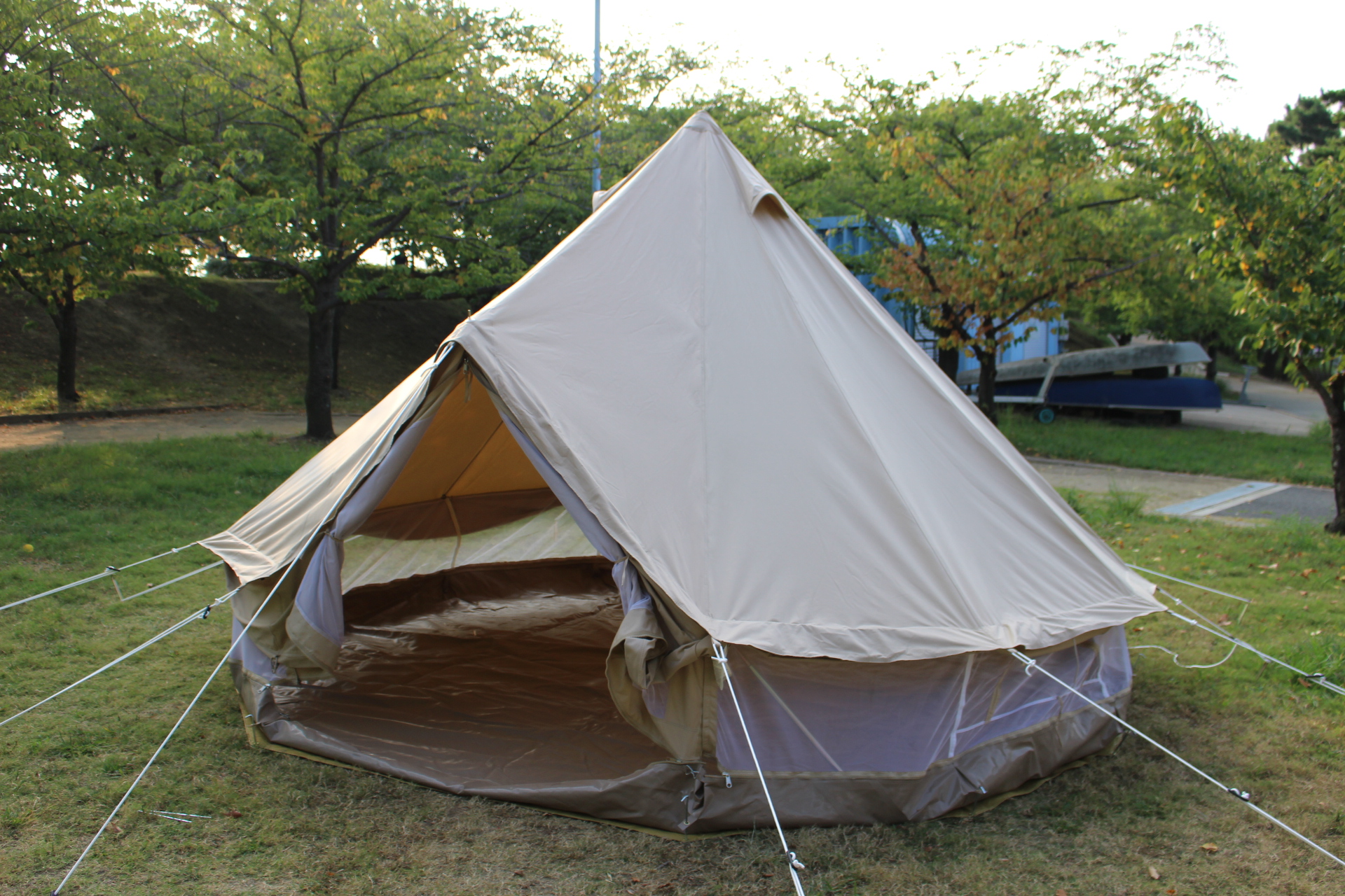 ベルテント Sibley 400 Ultimate Pro (ProTech) 試し張りしてきまし