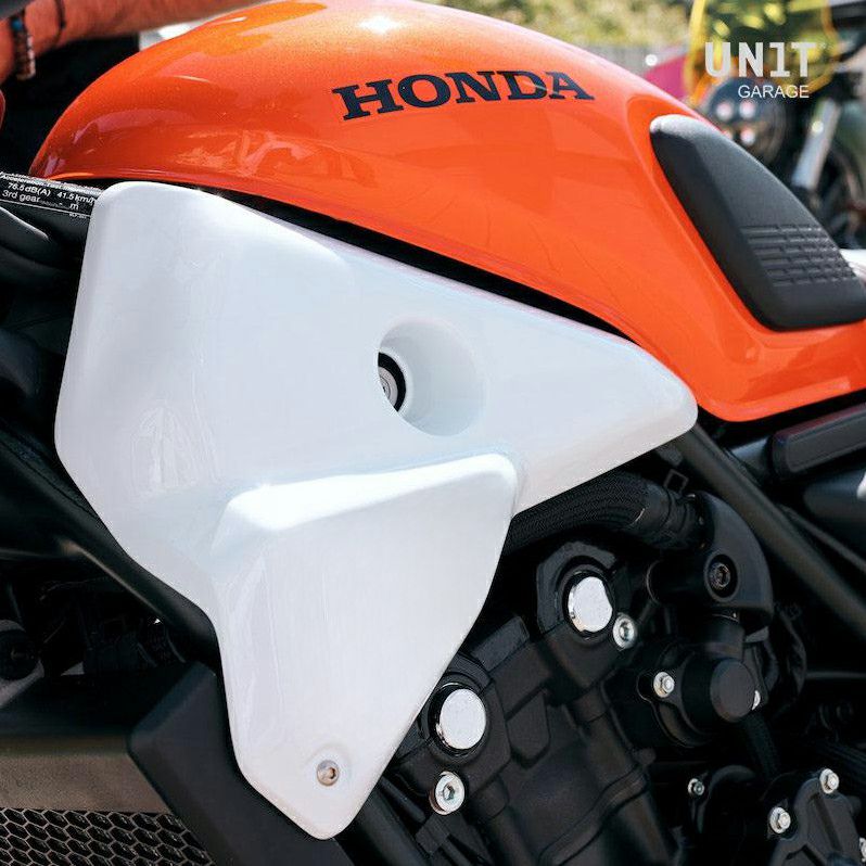 CL250/CL500 タンクサイドパネル ホワイト UNIT GARAGE | バイク