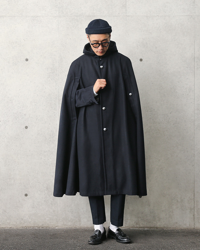 ミリタリー,卸売,仕入れ,問屋,フランス軍,ウールケープ（マント