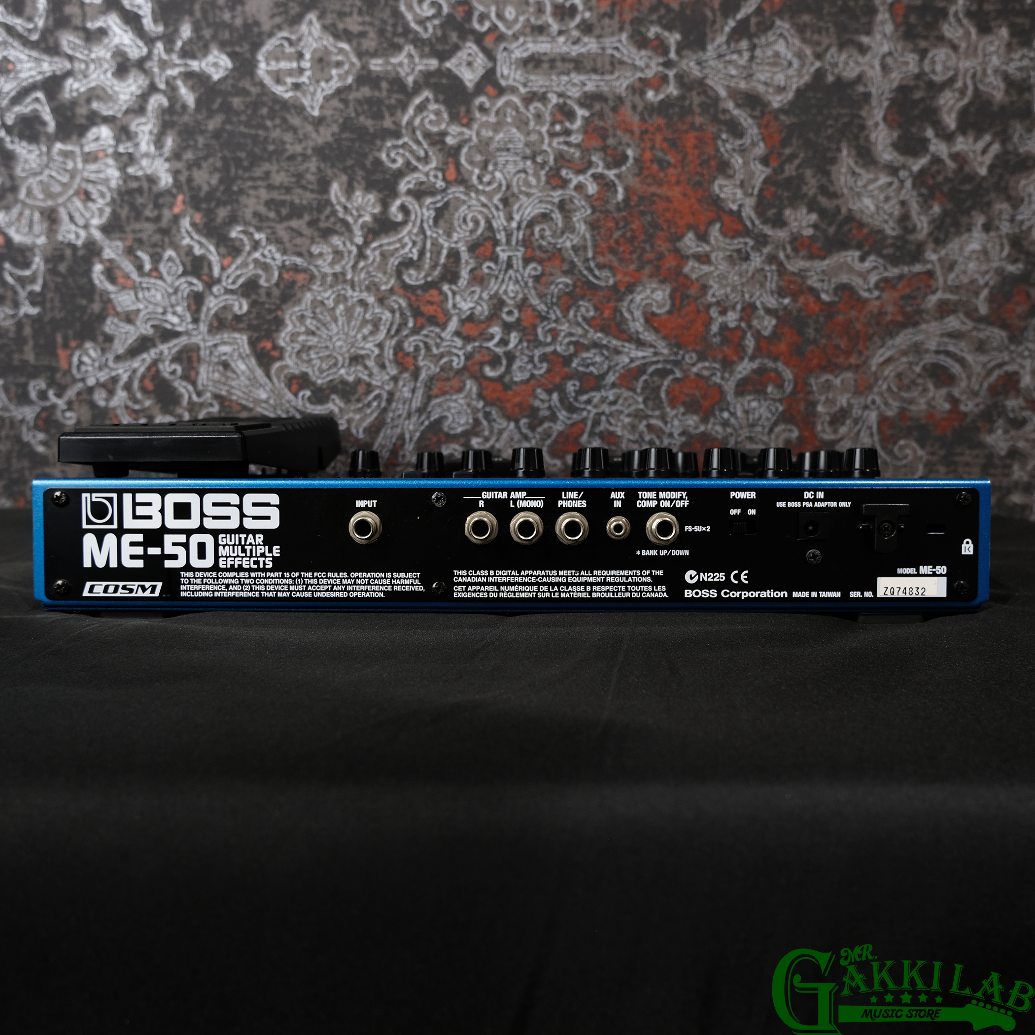 BOSS ME-50 Guitar Multiple Effects | 札幌の楽器屋さん｜MR.GAKKI