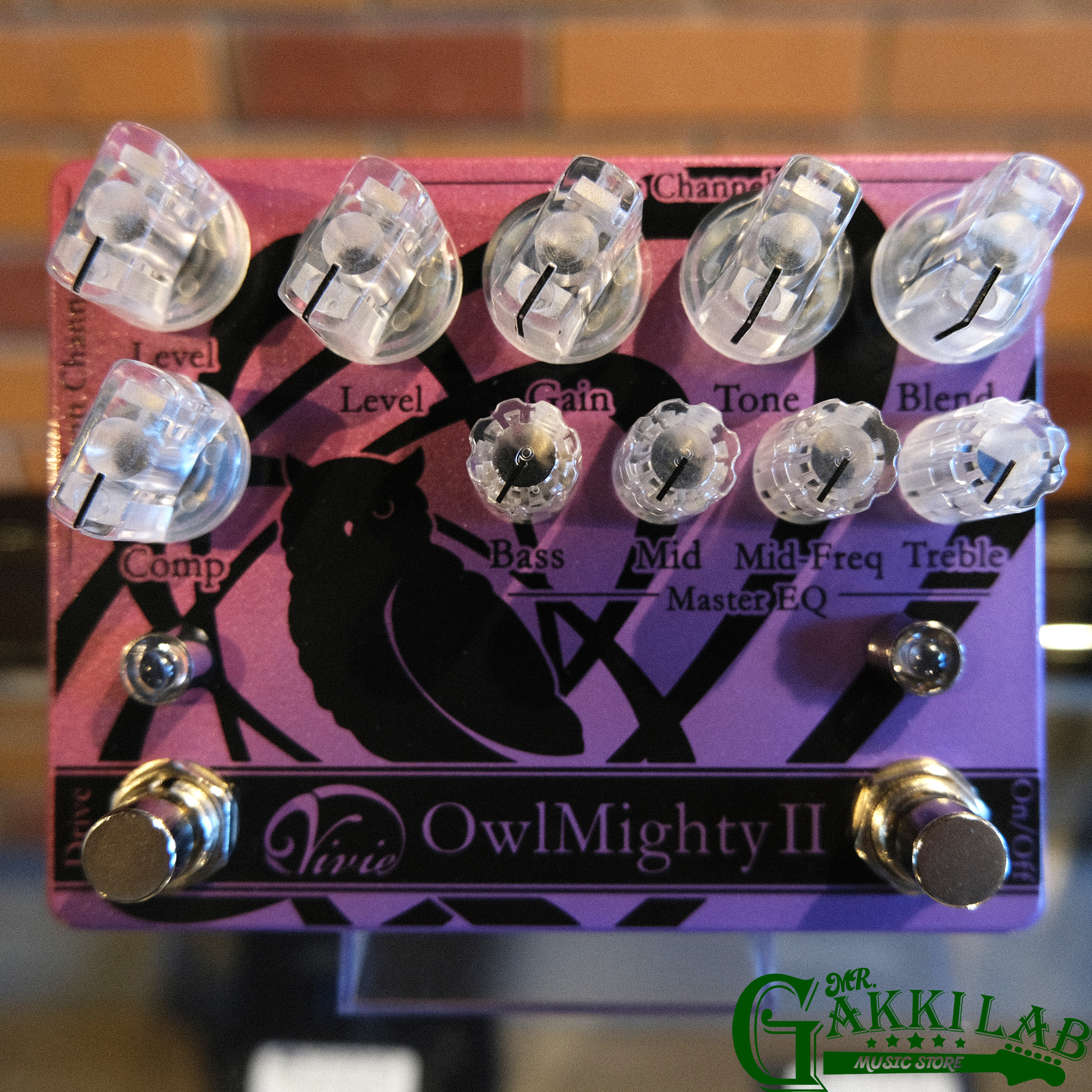 Vivie OwlMighty II / Bass Preamp | 札幌の楽器屋さん｜MR.GAKKI LAB
