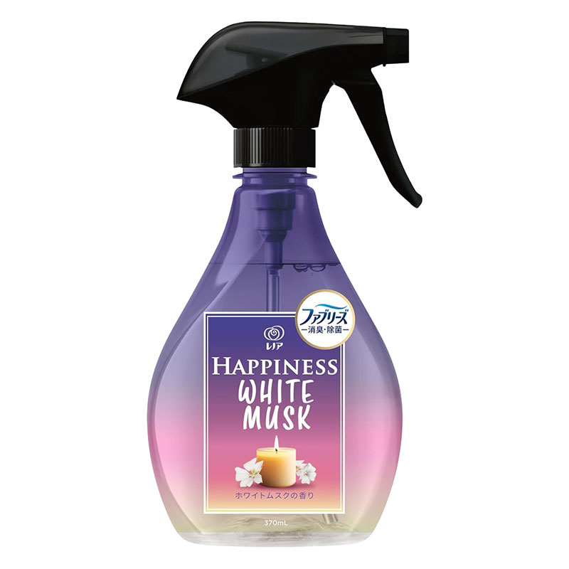 ファブリーズ レノア ハピネスミスト 布用 ホワイトムスクの香り 本体