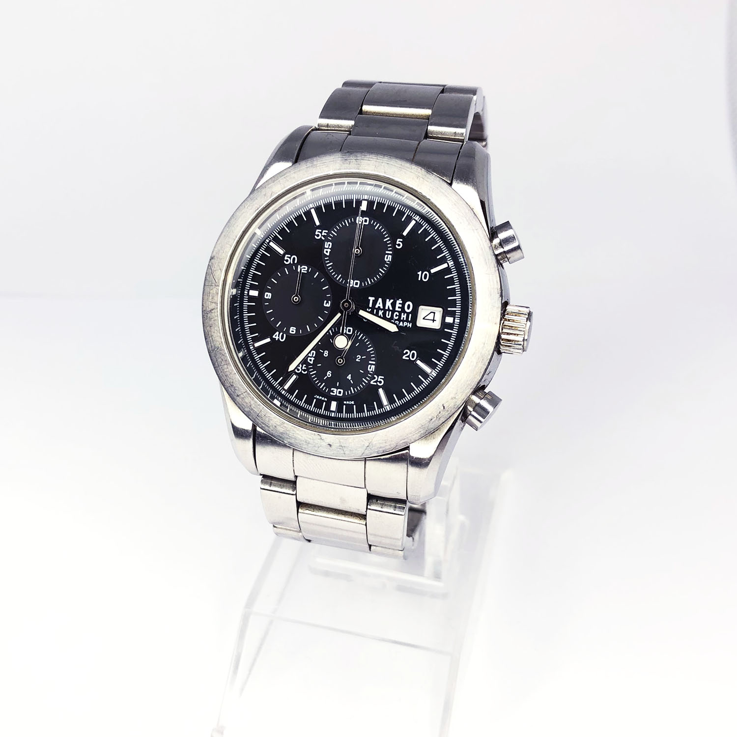 TAKEO KIKUCHI タケオキクチ TK-2066 の電池交換 | 時計修理のMr.BOB