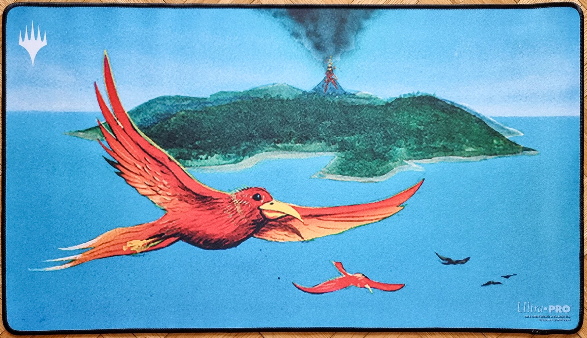 mtg プレイマット 極楽鳥 ウルトラプロ Mark Poole MTG 極楽鳥 Mark